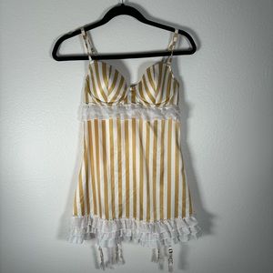 Victoria’s Secret Bustier Striped Dress
